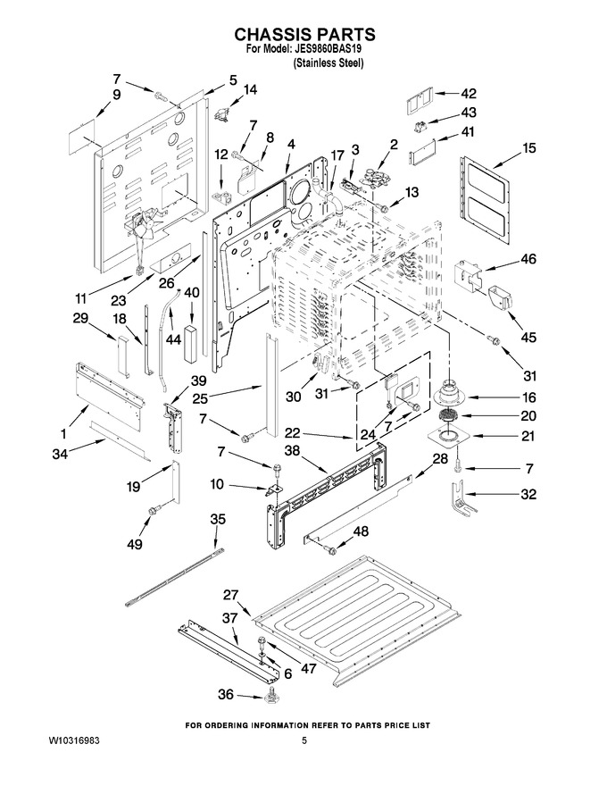 Diagram for JES9860BAS19