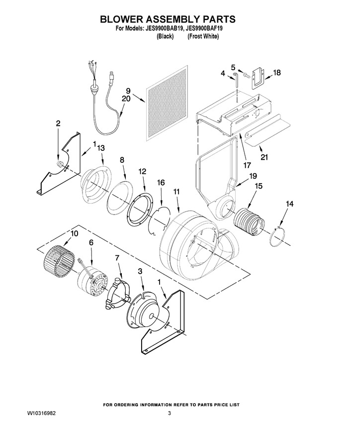 Diagram for JES9900BAB19
