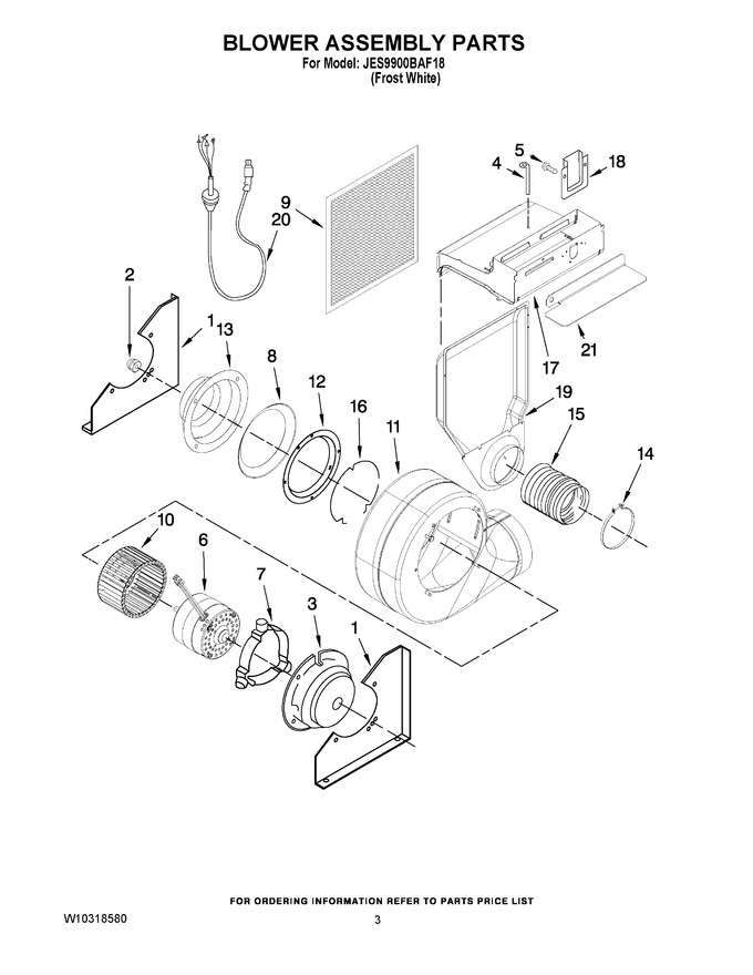 Diagram for JES9900BAF18