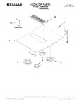 Diagram for 01 - Cooktop Parts
