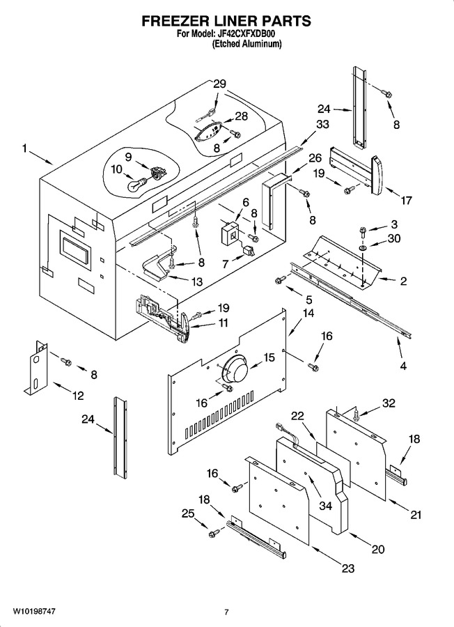 Diagram for JF42CXFXDB00