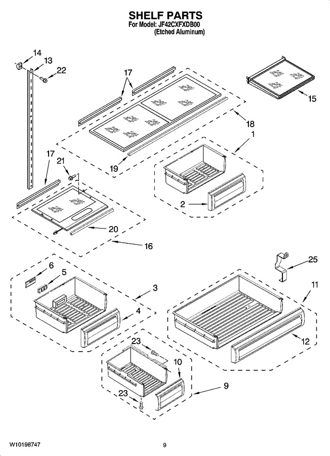 Diagram for JF42CXFXDB00
