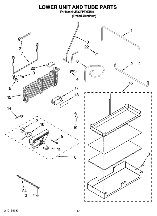 Diagram for JF42PPFXDB00