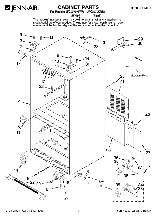 Diagram for JFC2070KRB11