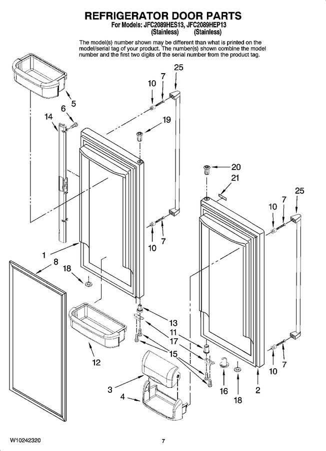 Diagram for JFC2089HES13