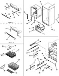 Diagram for 09 - Interior Cabinet/toe Grille/frz Shelves