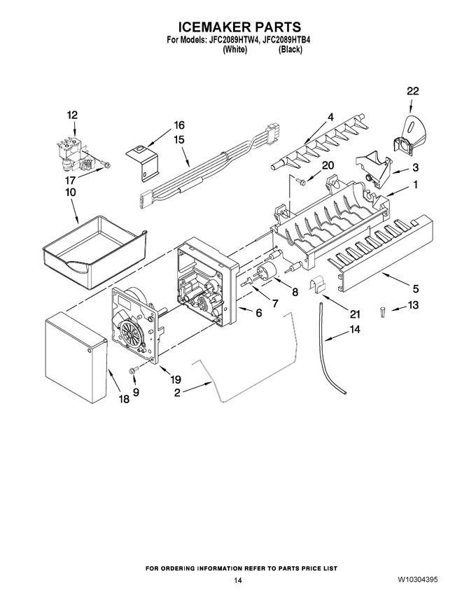 Diagram for JFC2089HTW4