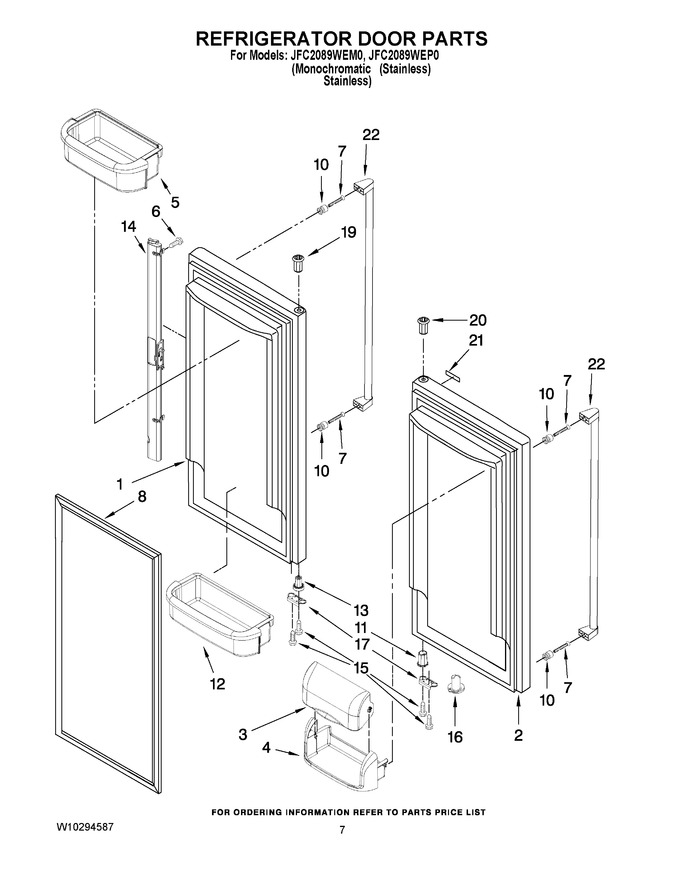 Diagram for JFC2089WEM0