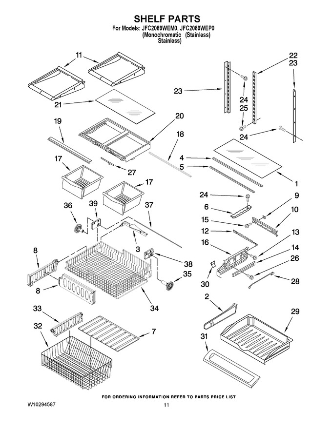 Diagram for JFC2089WEP0