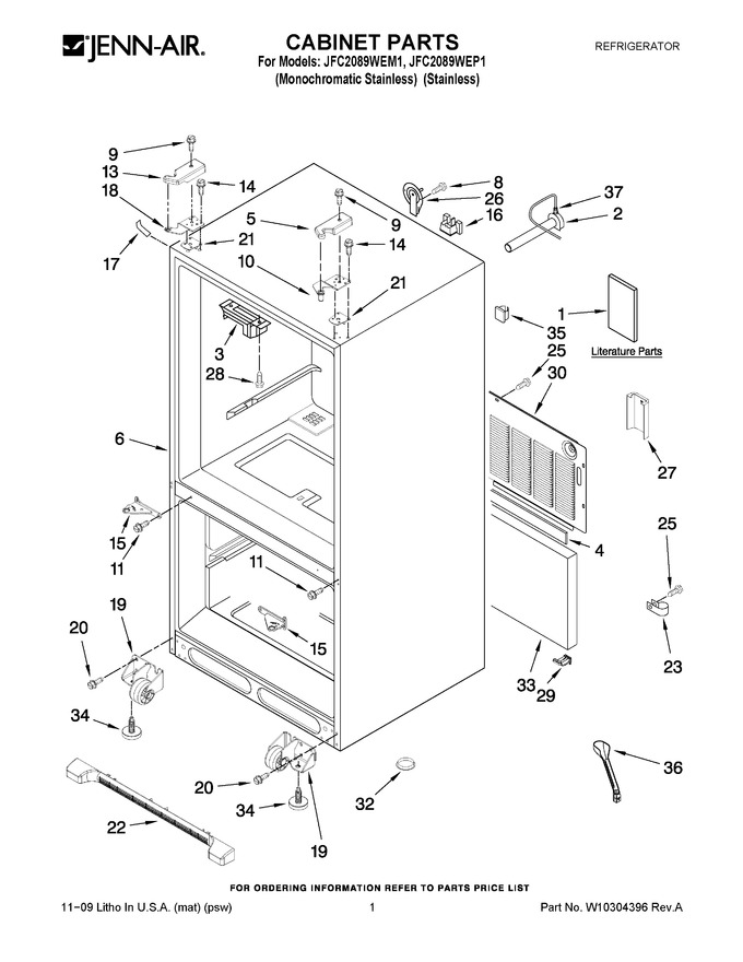 Diagram for JFC2089WEM1