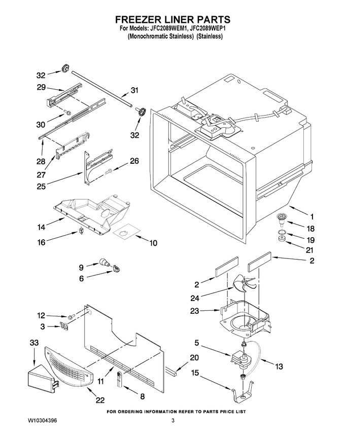 Diagram for JFC2089WEP1