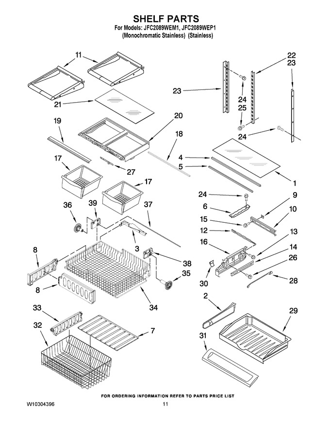 Diagram for JFC2089WEP1