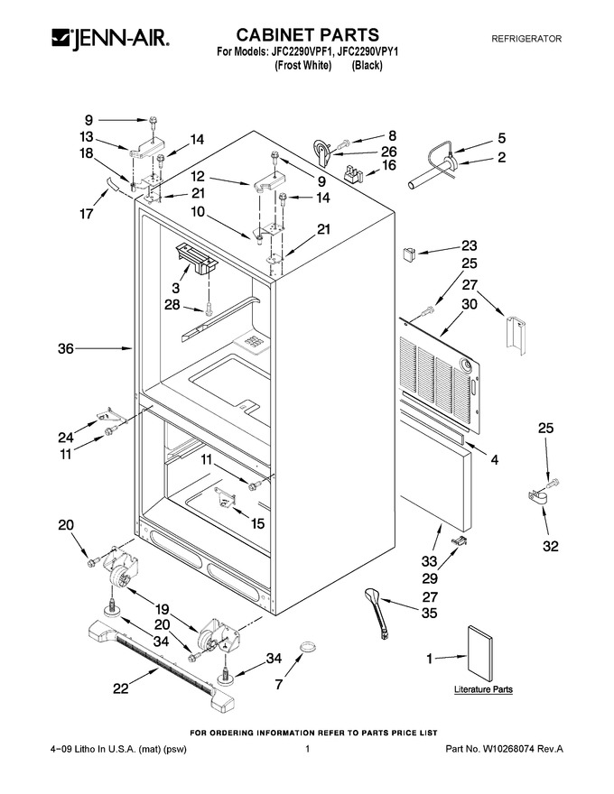 Diagram for JFC2290VPY1