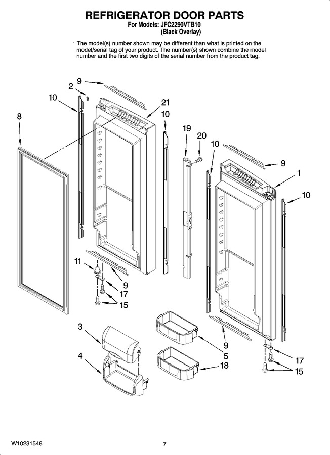 Diagram for JFC2290VTB10
