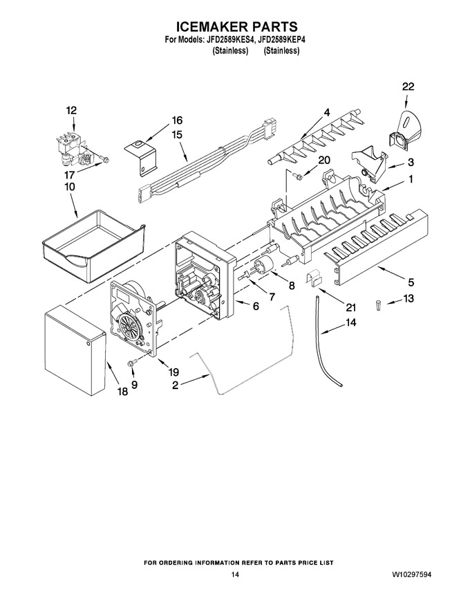 Diagram for JFD2589KES4