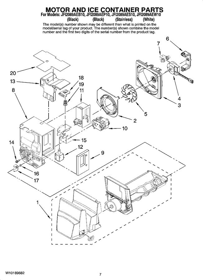 Diagram for JFI2089AEW10