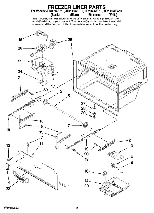 Diagram for JFI2089AEW10