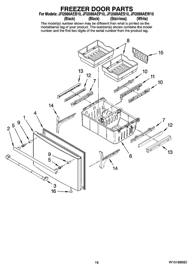 Diagram for JFI2089AEW10