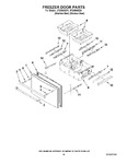 Diagram for 09 - Freezer Door Parts