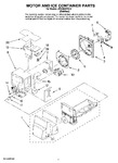 Diagram for 04 - Motor And Ice Container Parts