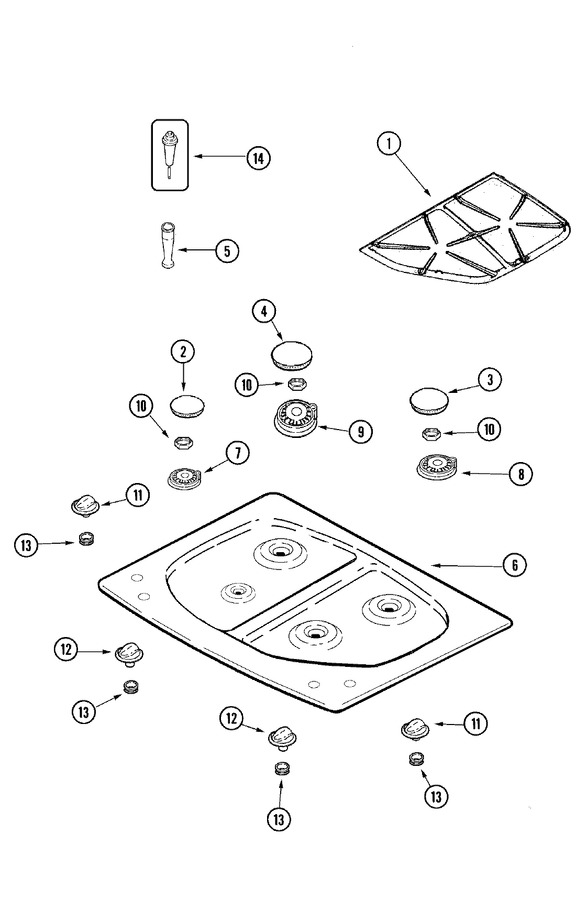Diagram for JGC8430ADW