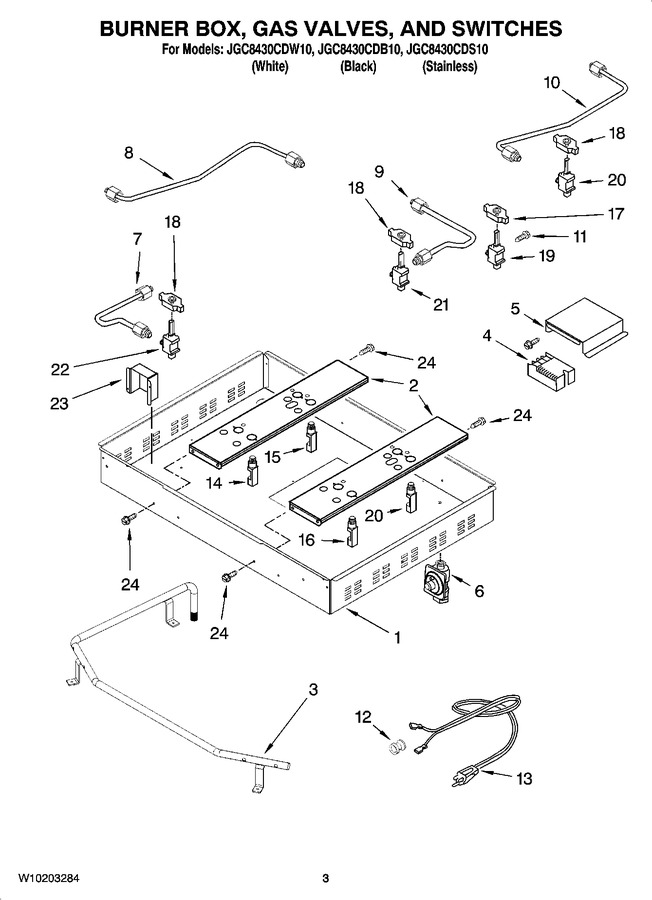 Diagram for JGC8430CDB10