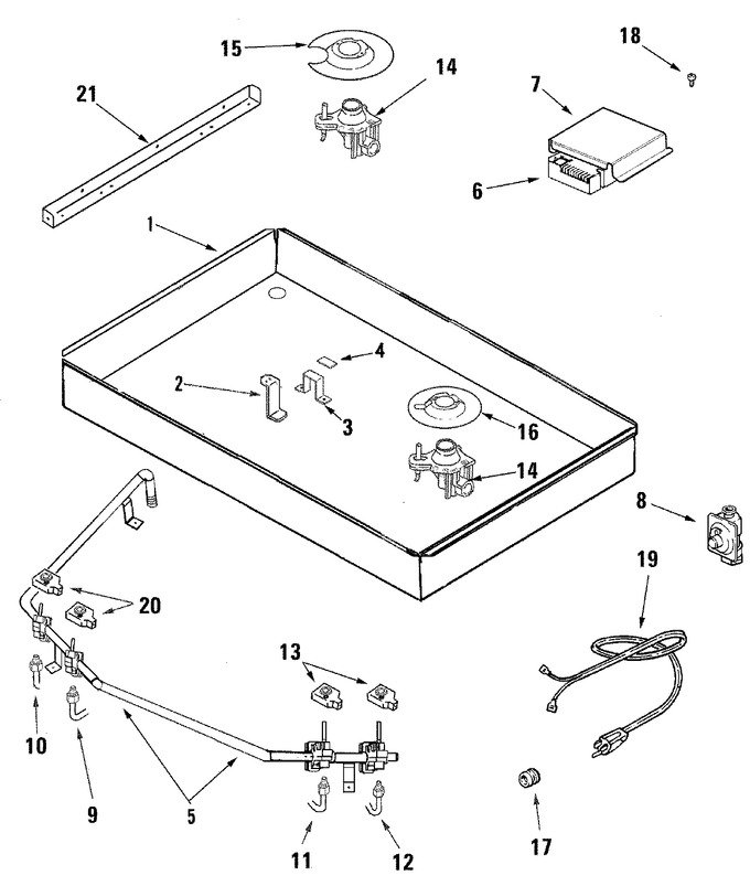 Diagram for JGC9430BDR
