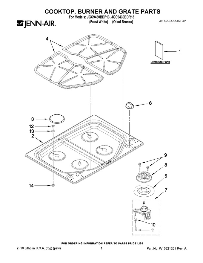 Diagram for JGC9430BDR13