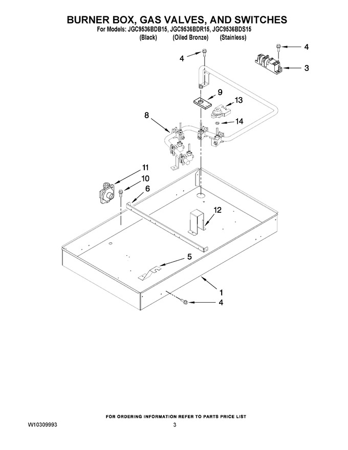 Diagram for JGC9536BDS15