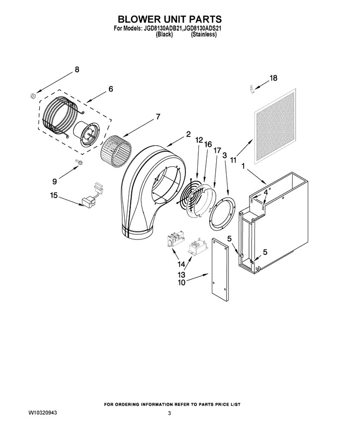 Diagram for JGD8130ADS21