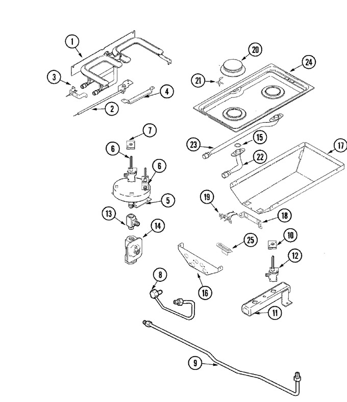 Diagram for JGD8345ADW