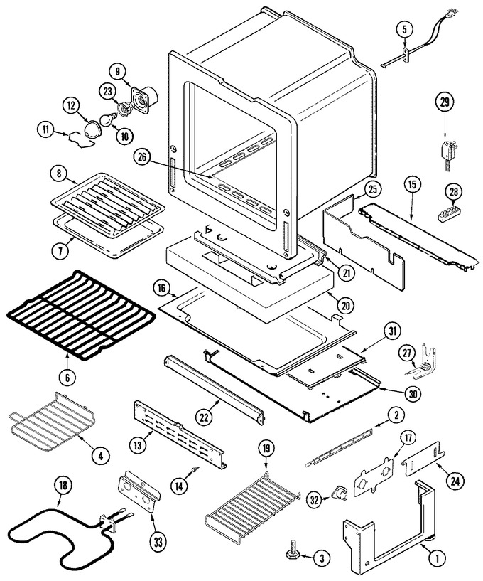 Diagram for MGR5780BDW
