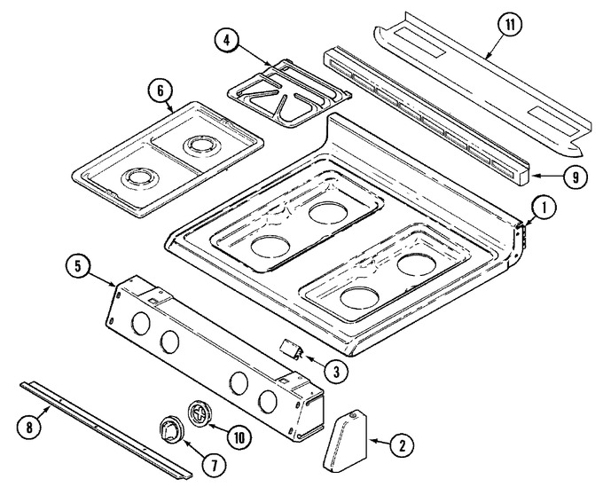 Diagram for JGR8850BDB