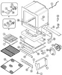 Diagram for 05 - Oven/base