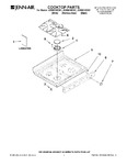 Diagram for 01 - Cooktop Parts