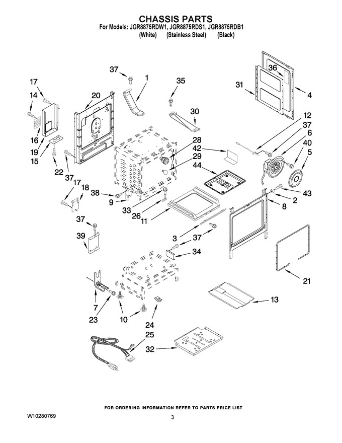Diagram for JGR8875RDB1