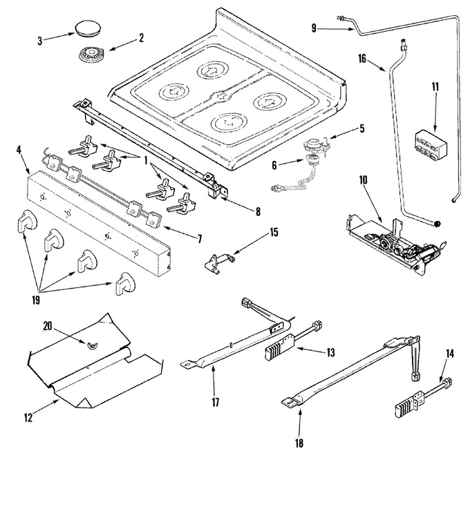 Diagram for JGR8885RDP