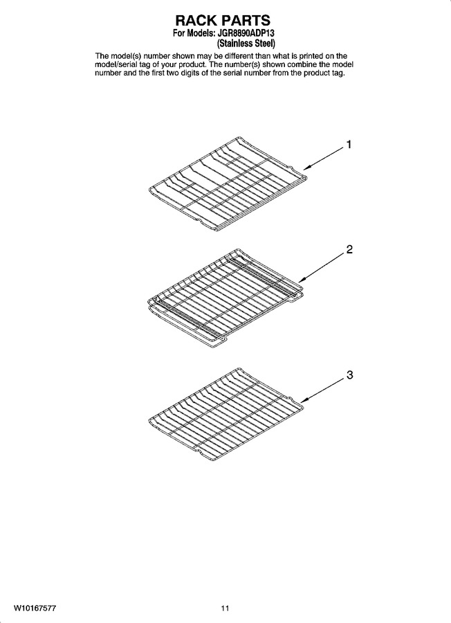 Diagram for JGR8890ADP13