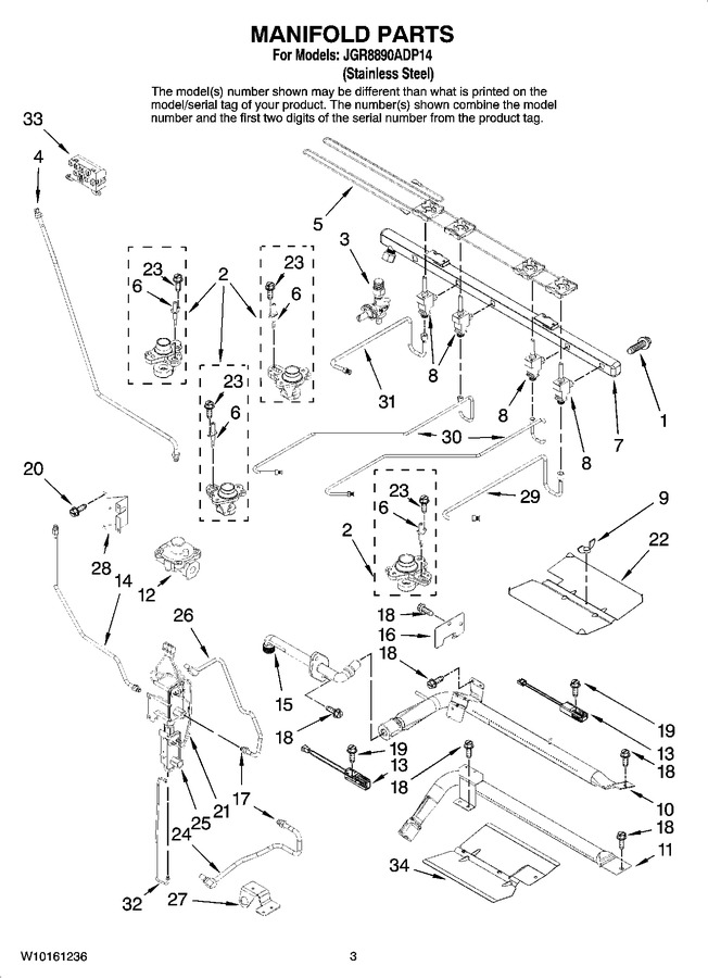 Diagram for JGR8890ADP14