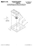 Diagram for 01 - Cooktop Parts