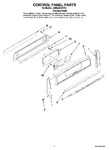 Diagram for 02 - Control Panel Parts