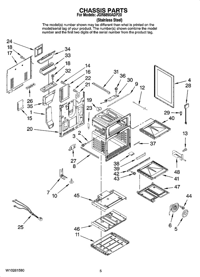 Diagram for JGR8890ADP20
