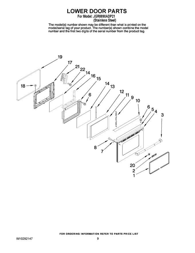 Diagram for JGR8890ADP21