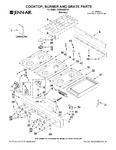 Diagram for 01 - Cooktop, Burner And Grate Parts