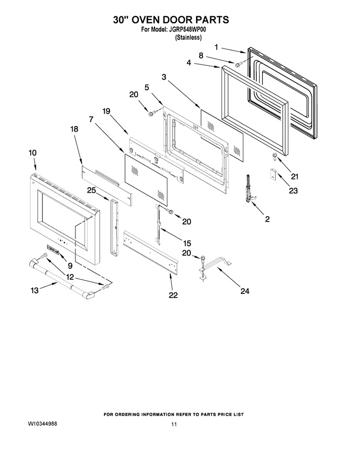 Diagram for JGRP548WP00