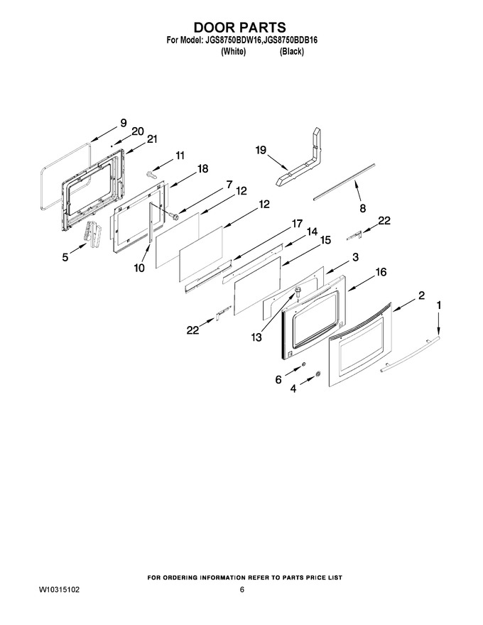 Diagram for JGS8750BDB16