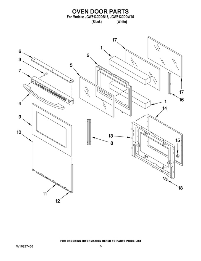 Diagram for JGW8130DDW15