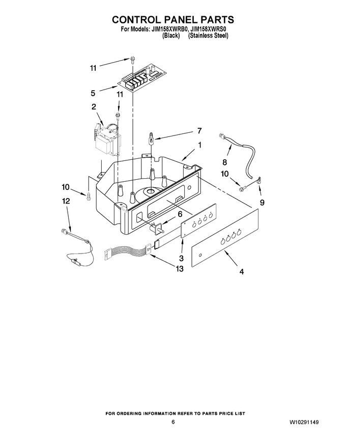 Diagram for JIM158XWRB0