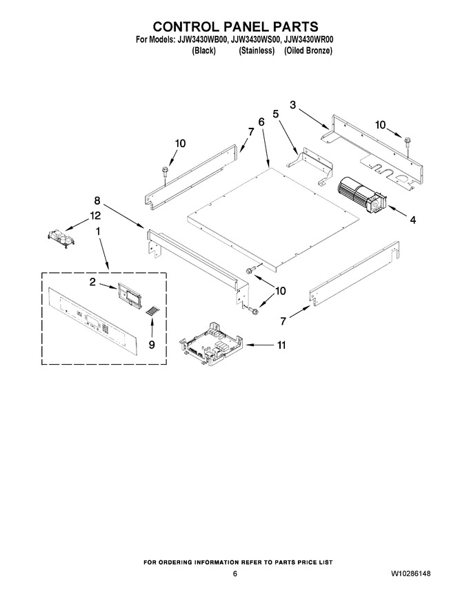 Diagram for JJW3430WS00