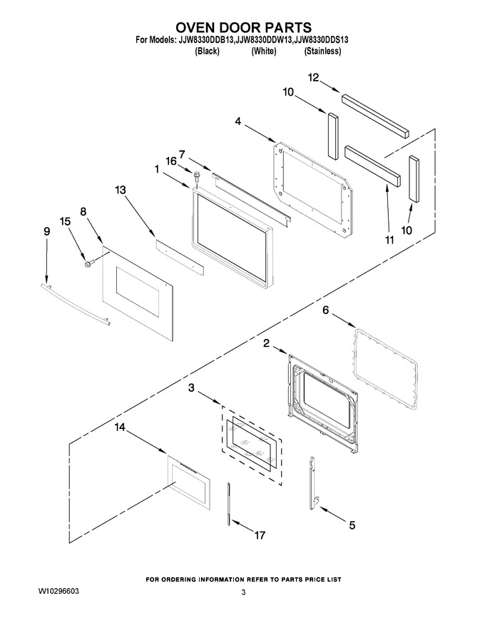Diagram for JJW8330DDW13